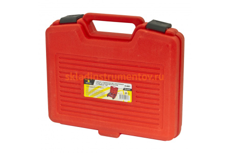 Набор съемников шаровых опор и наконечников рулевых тяг в кейсе ЭВРИКА 6 предметов ER-86851