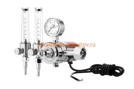 Регулятор расхода газа универсальный У-30/АР-40-П-36-Р-2 IC008-0117-2 AR/CO2 36V Сварог 95648