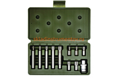 Набор вставок 3/8 Ribe 11 предметов ДТ Дело Техники 627391