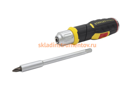 Реверсивная отвертка с битами Stanley FATMAX FMHT0-62691