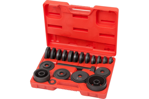 Набор для снятия/установки колёсных подшипников 4WD с оправками 24шт FORCE 924T1