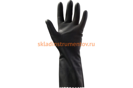 Латексные, химически стойкие перчатки JetaSafety JL711 XL