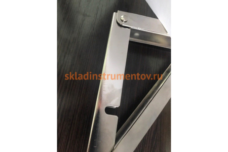 Складной кронштейн для полок MFK-TORG 300х155мм никель SB-53 НЕКОНДИЦИЯ К-53-300х155