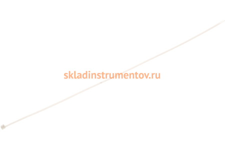 Пластиковые хомуты СИБРТЕХ, 500 * 4,8 мм, белые, 50 шт 45539