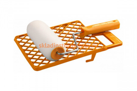 Валик STAYER ПОРОЛОН в наборе с решеткой, 180 мм 2-05435-18