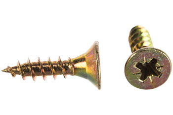 Универсальные шурупы для дерева, ДСП, ДВП Зубр желтопассивированные, PZ, 5,0x20мм, ТФ0, 7000 штук 4-300390-50-020