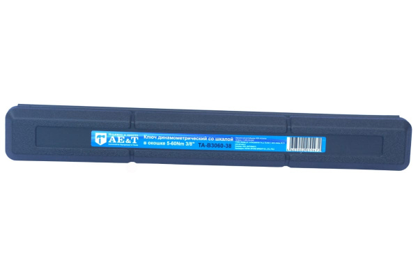 Динамометрический ключ со шкалой в окошке AE&T 5-60Nm 3/8" TA-B3060-38