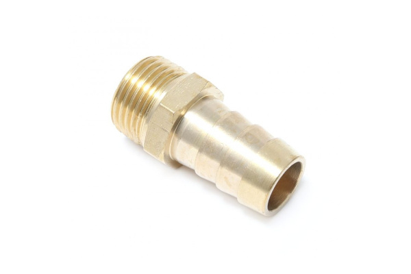 Штуцер пневматический наружная резьба 1/4- елочка 10 мм ROCKFORCE RF-MH04/06