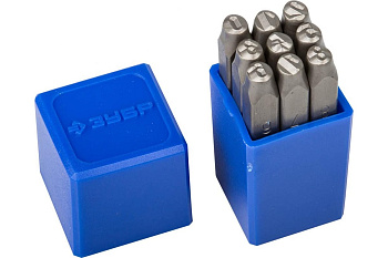 Клейма "ЭКСПЕРТ" цифры арабские, шрифт 5мм Зубр 21501-05_z01