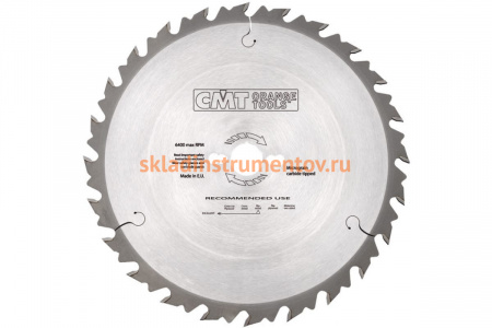 Диск пильный по дереву (300х30х3.2/2.2 мм; Z=24) CMT 293.024.12M