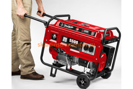 Набор для перемещения бензогенераторов мощностью свыше 4000 Вт ЗУБР НКР-2