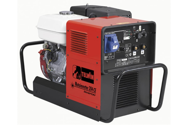 Сварочный инвертор с бензиновым генератором Telwin Motoinverter 204 CE