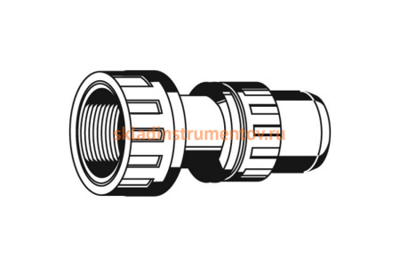 Переходник редукционный "ШиреФит" (26х20 мм) для трубопровода Зубр 51476-26-20