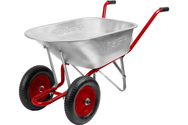 Садово-строительная двухколесная тачка Зубр Т-21 180 кг 39952