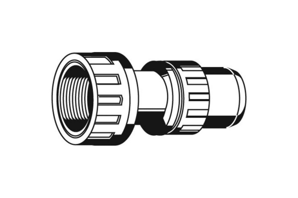 Переходник редукционный "ШиреФит" (26х20 мм) для трубопровода Зубр 51476-26-20