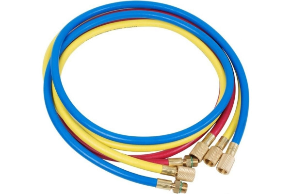 Заправочный шланг для фреона R134a, 1.8м МАСТАК 105-60018