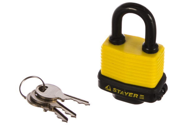 Навесной всепогодный замок 50 мм STAYER MASTER 37140-40