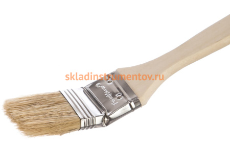 Радиаторная кисть (деревянная рукоятка, 1.5") РемоКолор 01-2-015