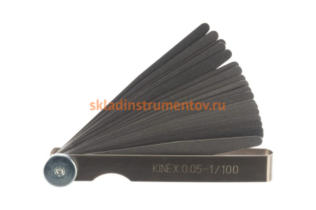 Набор щупов Kinex 0,05 - 1 мм, 20 шт 1131