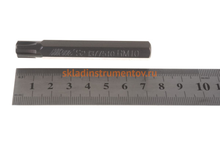 Удлиненная вставка 10мм райб М10х75мм S2 JTC 1377510