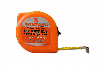 Рулетка СТАНДАРТ 5 м х 16 мм SANTOOL 050100-005-016