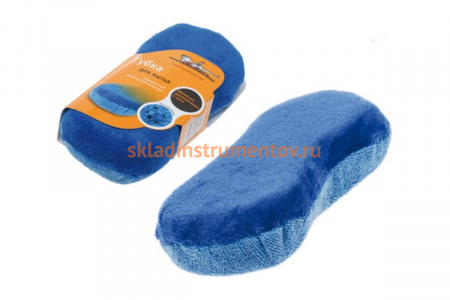 Губка для мытья из микрофибры Восьмерка Airline AB-K-01