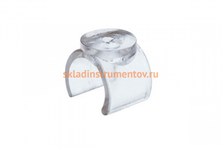 Пластиковый плоский держатель стеклянной полки MFK-TORG JR-40.25П