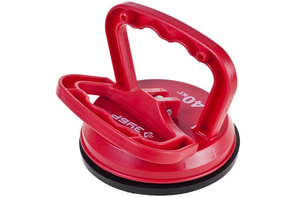 Одинарный пластмассовый стеклодомкрат ЗУБР 40 кг 33724-1