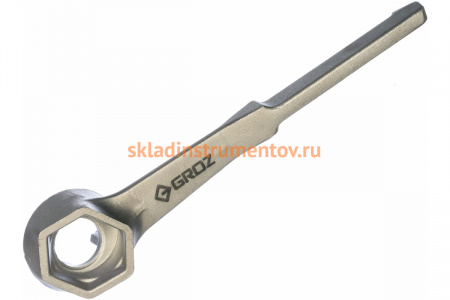 Неискрящий ключ для крышек бочек 2" и 3/4" GROZ GR44385 - DRW/AL-01