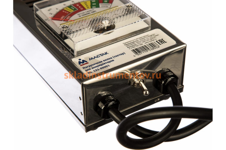 Нагрузочная вилка тестер для аккумуляторов МАСТАК 122-00001