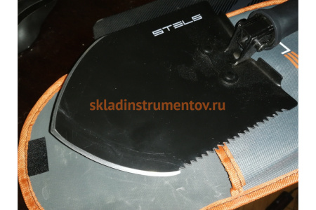 Саперная складная лопата в чехле STELS 61462