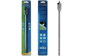 Сверло перовое по дереву (22х300 мм) ПРАКТИКА 774-191