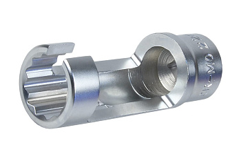 Специальная двенадцатигранная головка с вырезом для форсунок 22мм, 90мм, 3/8 AIST 67411350 00-00014485