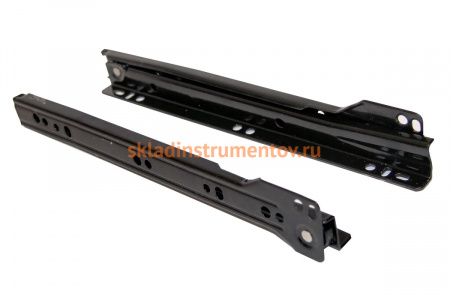 Роликовые направляющие JET 409 L450 мм комплект черный BMM409S.450BL99