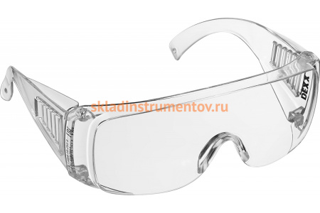 Прозрачные, защитные очки открытого типа, с боковой вентиляцией DEXX 11050_z01