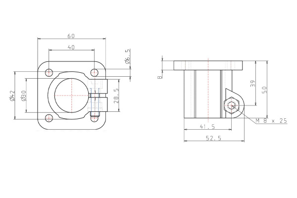 Зажим опор KIPP K0477.30