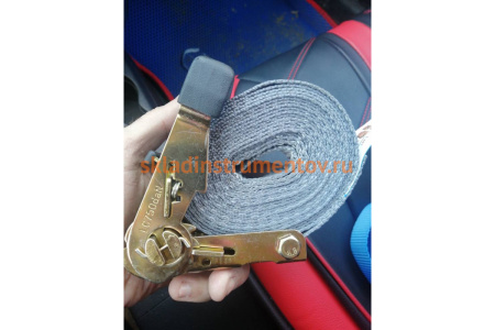 Стяжной ремень для крепления груза 4м, 0,75/1,5 т кольцевой РОМЕК 25.075.2.к 2000000006055