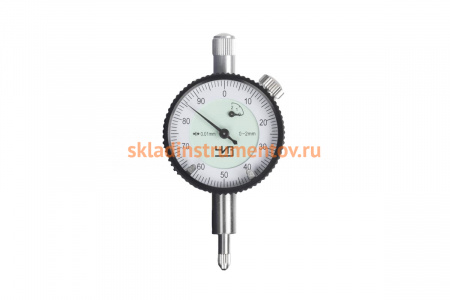 Индикатор часового типа 0- 2 0.01 с ушком ЧИЗ 201287