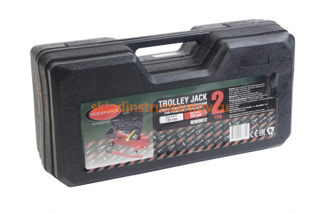 Домкрат гидравлический ROCKFORCE подкатной усиленный 2т RF-820012