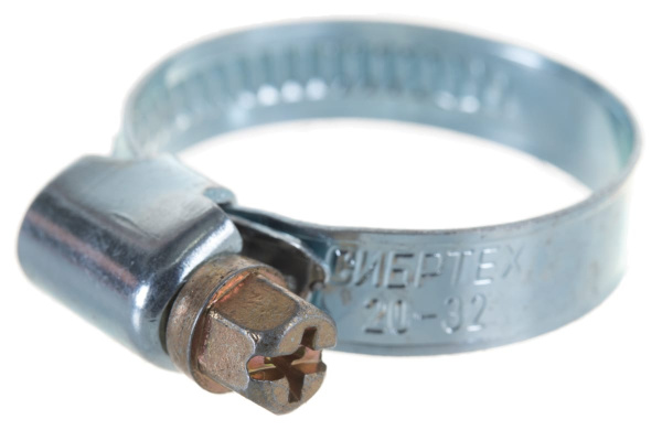 Металлический хомут СИБРТЕХ 20-32 мм 50 шт ширина 9 мм 47559