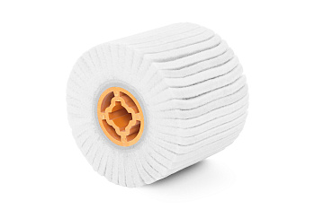 Барабан полировальный фетровый (100х100 мм; посадка 19 мм) MESSER 11-57-016