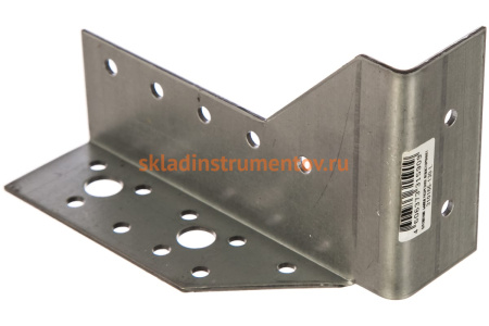 Разрезное крепление балки ЗУБР КБР-2.0 130х75х30 х 2мм левостороннее 310166-130-L