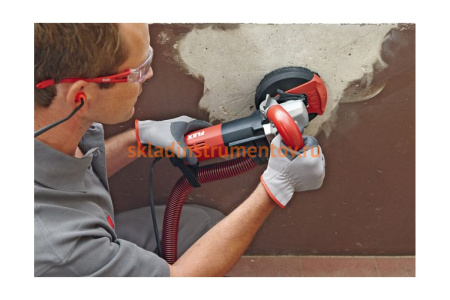 Беспыльная шлифовальная машина для санационных работ близко к краям FLEX LD 15-10 125 405906