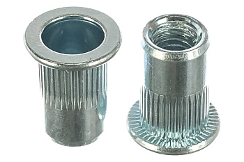 Заклепки резьбовые стальные (50 шт; M6х15.5 мм) КОБАЛЬТ 791-509