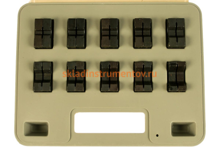 Набор матриц (10 шт) для опрессовки НМ-300-DIN КВТ 61036