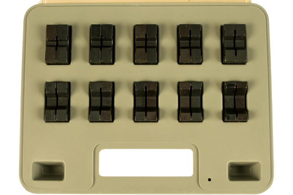 Набор матриц (10 шт) для опрессовки НМ-300-DIN КВТ 61036