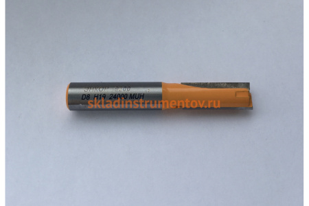 Фреза пазовая прямая (8х19 мм; хвостовик 8 мм) по дереву Энкор 9200