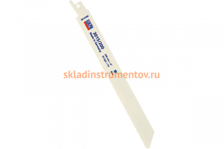 Полотно по металлу 3015/200 Bi-metall (5 шт; 200х19х0.9 мм; 180 мм; 24 TPI) WILPU 1422000005