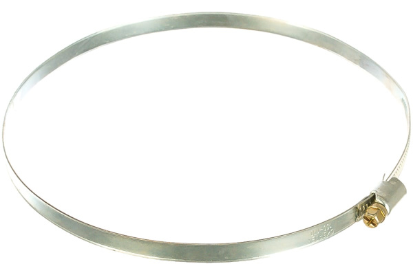 Металлические хомуты СИБРТЕХ Стандартное болтовое крепление 150-170мм 25шт/уп, ширина 9мм 47567