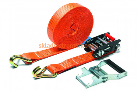 Стяжной ремень для крепления груза 10м, 2,0/4,0тн РОМЕК 50.20.4.0 2000000002453